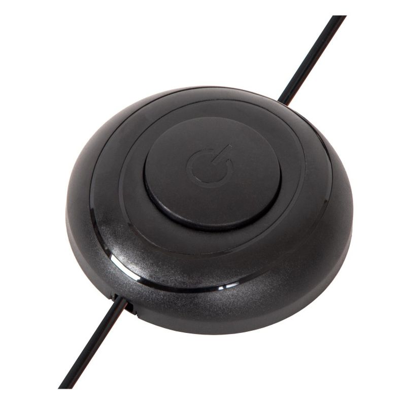 Lucide CIRKELIS - Stolná lampa - LED Dim. - 1x24W 3000K - Čierna